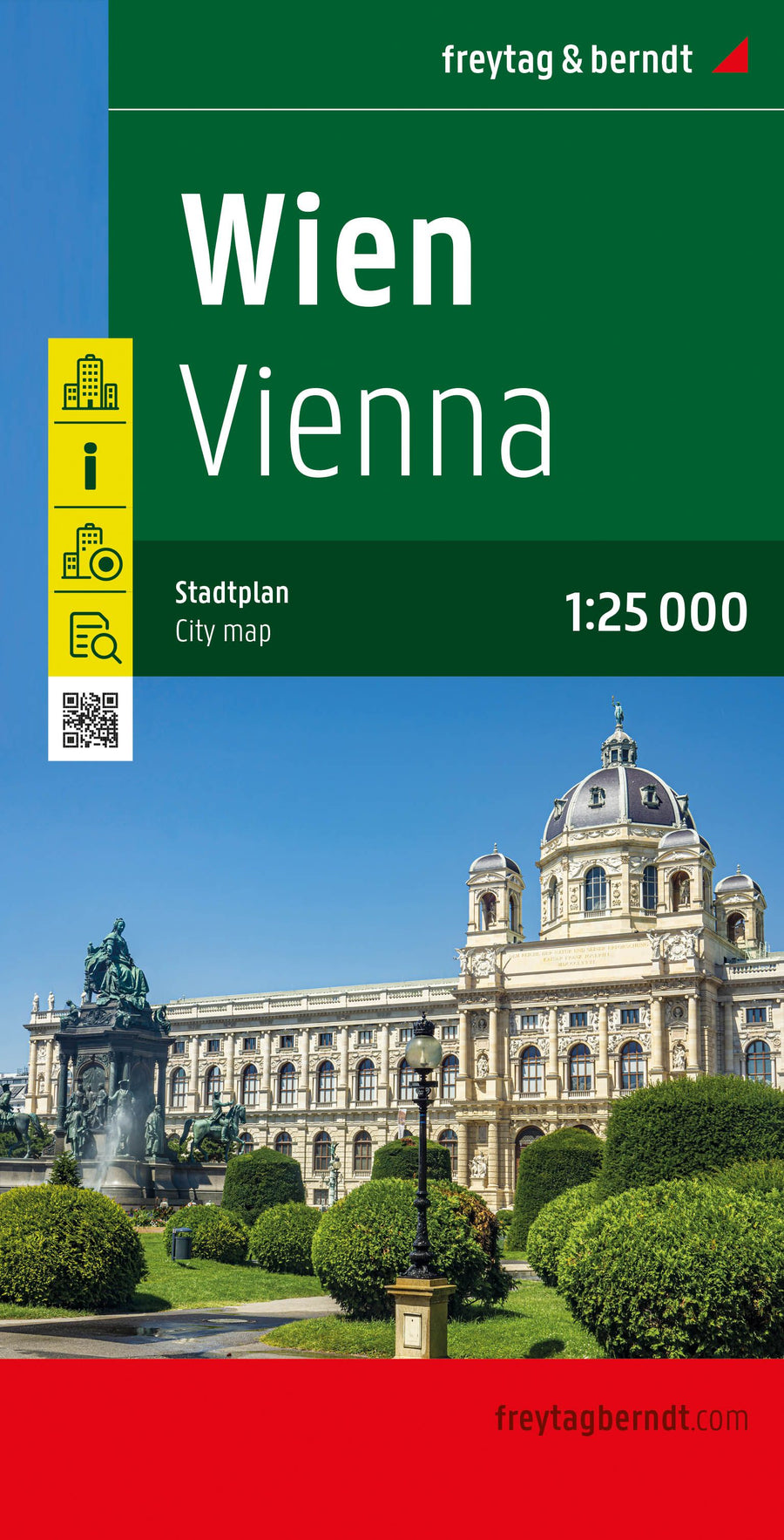 Plan détaillé - Vienne (Autriche) | Freytag & Berndt carte pliée Freytag & Berndt 