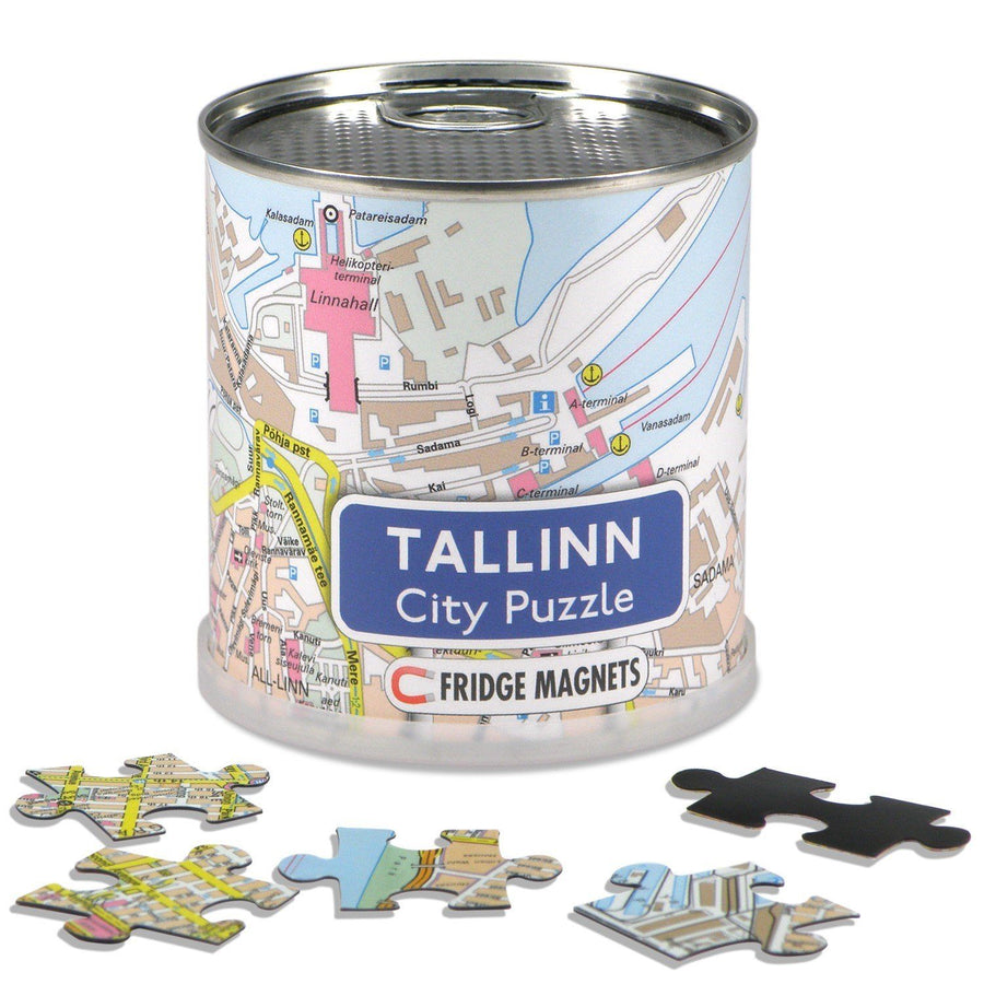 Puzzle magnétique - Tallinn | City Puzzle puzzle City puzzle 