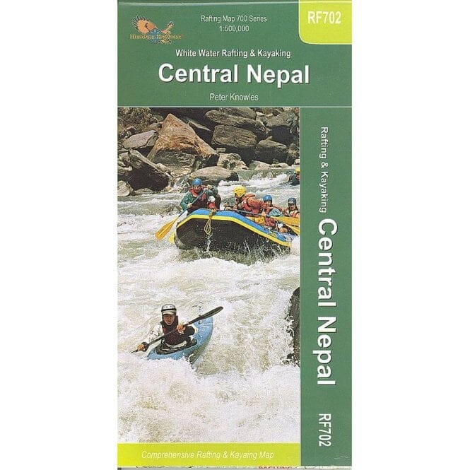 White Water Rafting & Kayaking Central Nepal | Himalayan MapHouse carte pliée 