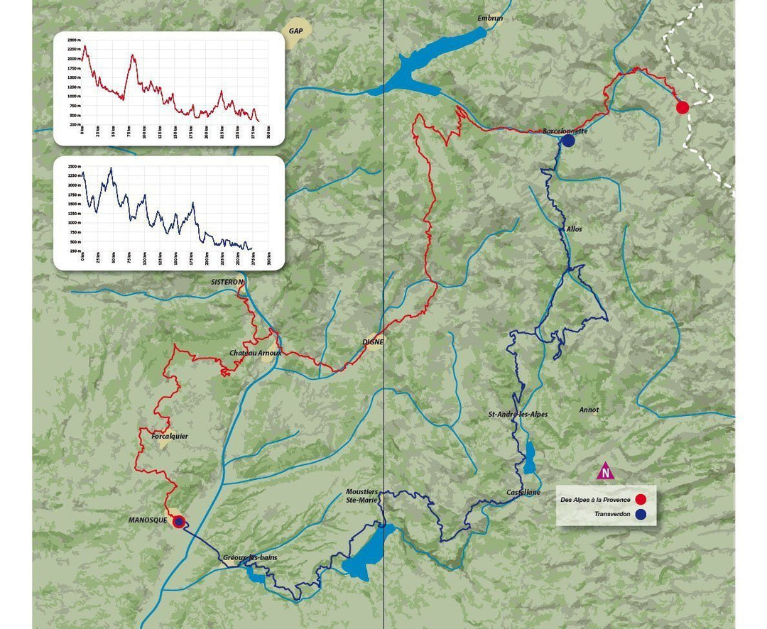 Topoguide cyclo - Alpes de Haute-Provence - Itinérance | VTOPO guide vélo VTOPO 