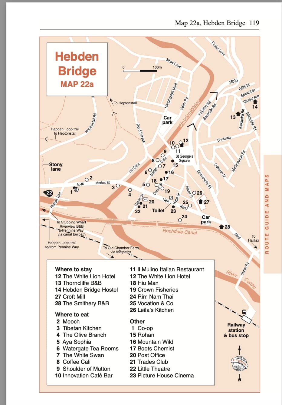 Topoguide de randonnées (en anglais) - Pennine Way | Trailblazer guide de randonnée Trailblazer 