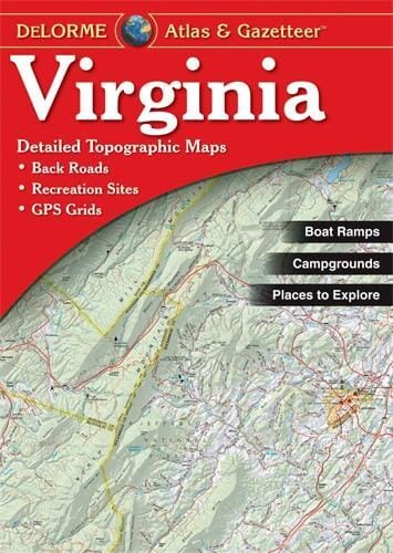 Virginia Atlas and Gazetteer | DeLorme Atlas 